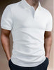 American Striped Men's Polo Shirt Men's Business Loose Breathable