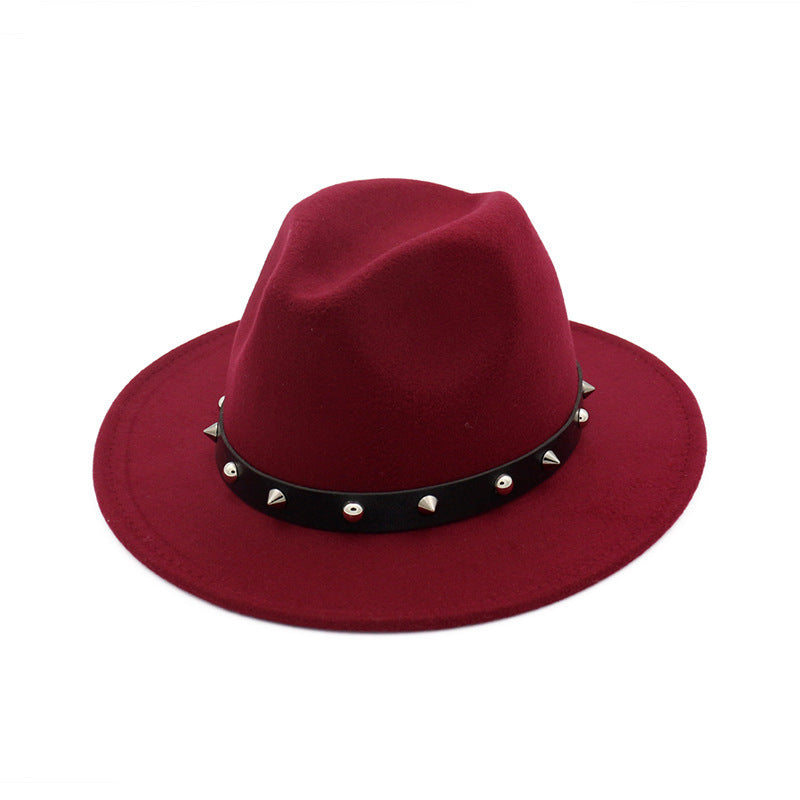 Rivet Accessories Top Hat For Men and Women Woolen Hats