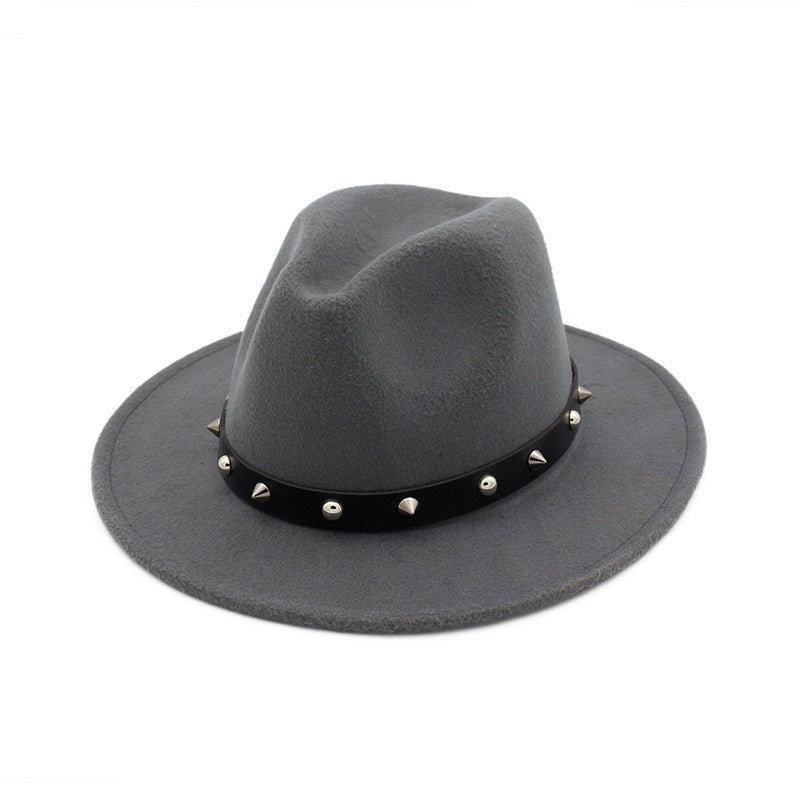 Rivet Accessories Top Hat For Men and Women Woolen Hats
