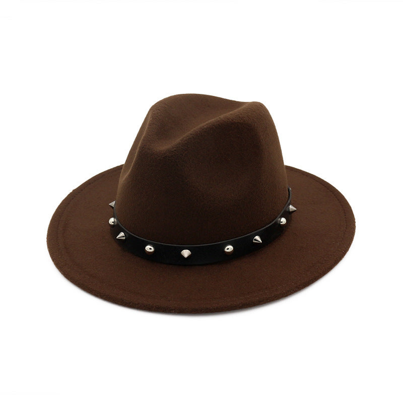 Rivet Accessories Top Hat For Men and Women Woolen Hats
