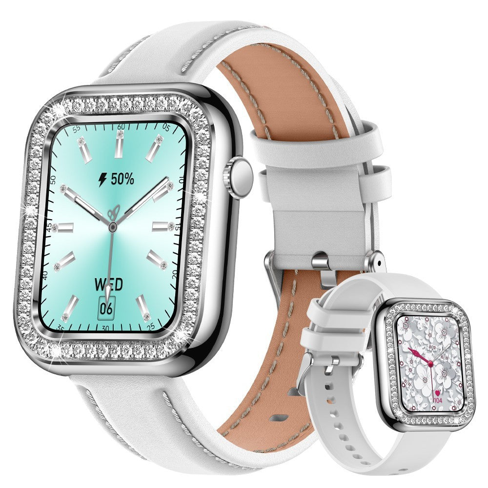 Square Fashion Women Smart Wristwatch
