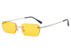 Fashion Rectangle Rimless Eye Protection Sunglasses