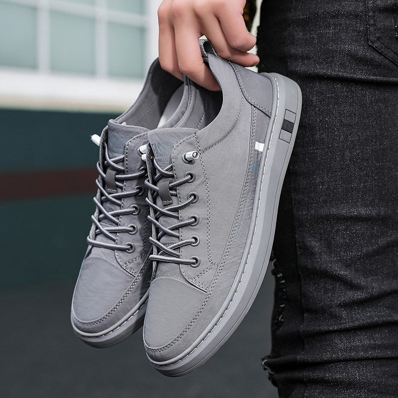 Breathable Ice Silk Cloth Casual Shoes