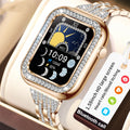 Square Fashion Women Smart Wristwatch