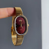 Retro Ankela Red Series Chain Watch Women