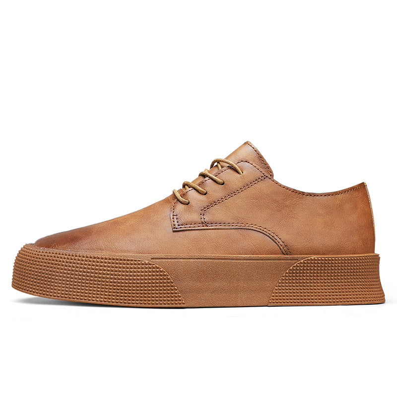 Lace-up Platform Korean Casual Shoes