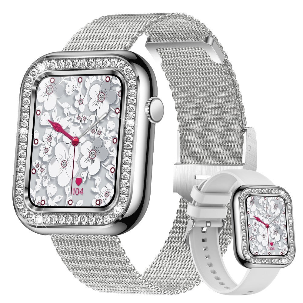 Square Fashion Women Smart Wristwatch