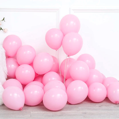 123pcs MutilColor Balloon Garland Doughnut Candy Foil