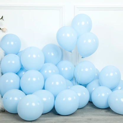 123pcs MutilColor Balloon Garland Doughnut Candy Foil
