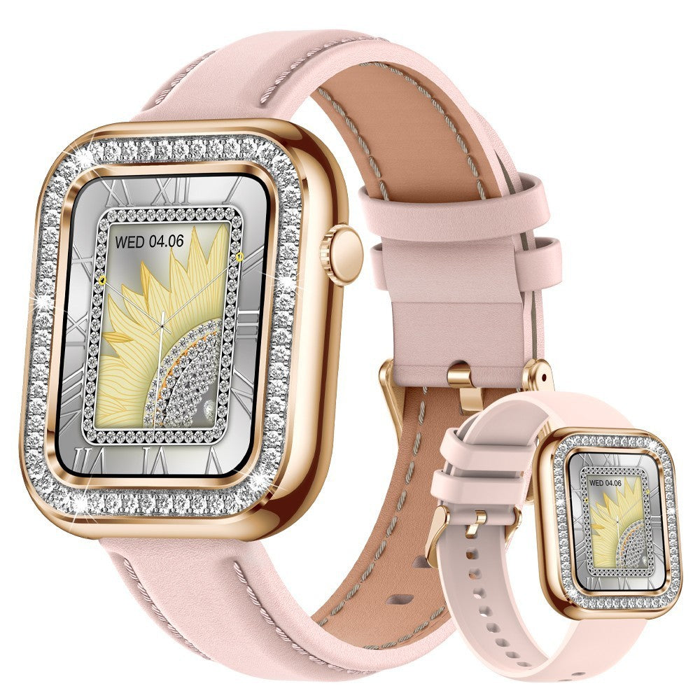 Square Fashion Women Smart Wristwatch