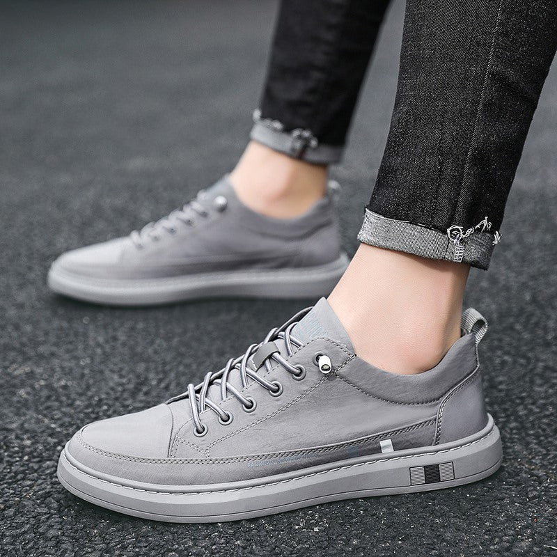 Breathable Ice Silk Cloth Casual Shoes