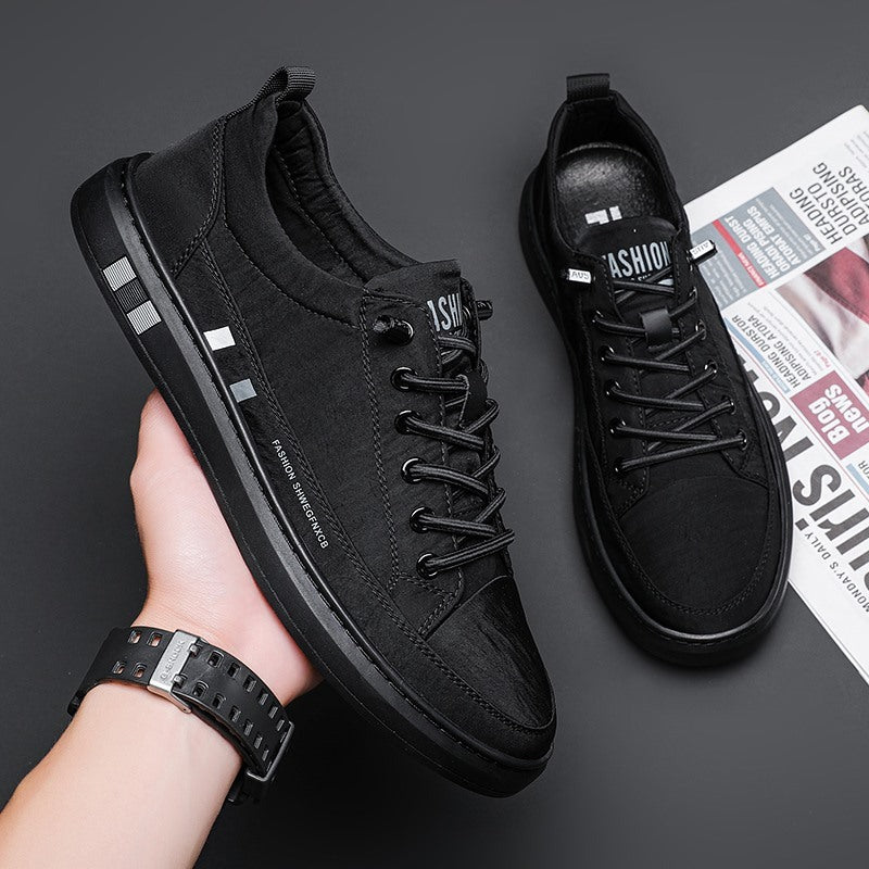 Breathable Ice Silk Cloth Casual Shoes
