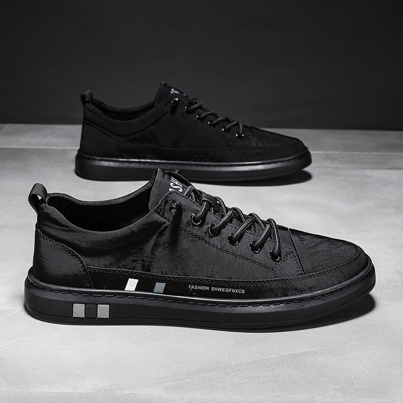 Breathable Ice Silk Cloth Casual Shoes