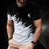 High Quality Contrast Color Men's Short Sleeve T-shirt