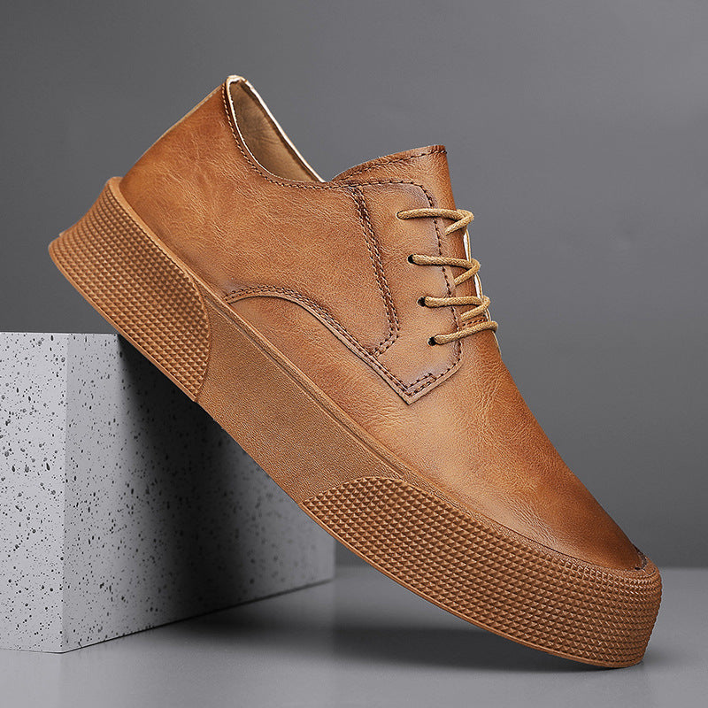 Lace-up Platform Korean Casual Shoes